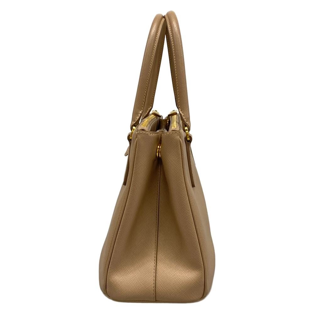 Prada Galleria Handbag Beige Gold - Picture 4 of 15